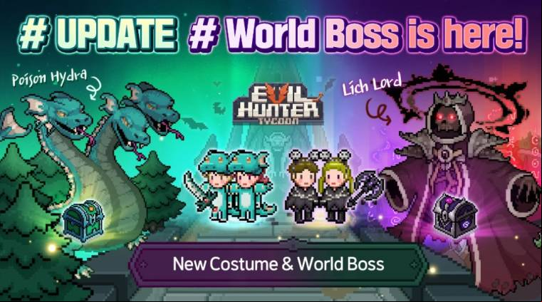 Customize Your Character In Evil Hunter Tycoon APK